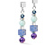 Серьги Blue Coeur de Lion 4347/21-0700 - миниатюра - рис 2.