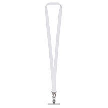 Ланъярд 2,5 см под сублимацию с большим карабином и металлическим держателем для телефона