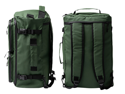 Многофункциональный водонепроницаемый рюкзак HOBART/ХОБАРТ, темно-зеленый - рис 3.