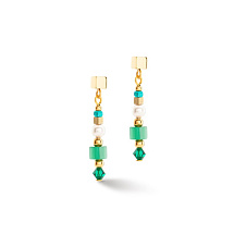 Пусеты Green-Gold Coeur de Lion 4355/21-0516