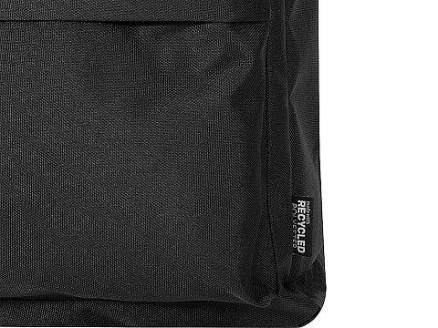 Байрон рюкзак для 14-дюймового ноутбука объемом 16 л, изготовленный из переработанных материалов по стандарту GRS, черный - рис 6.