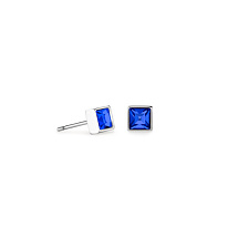Серьги Blue-Silver Coeur de Lion *0501/21-0717