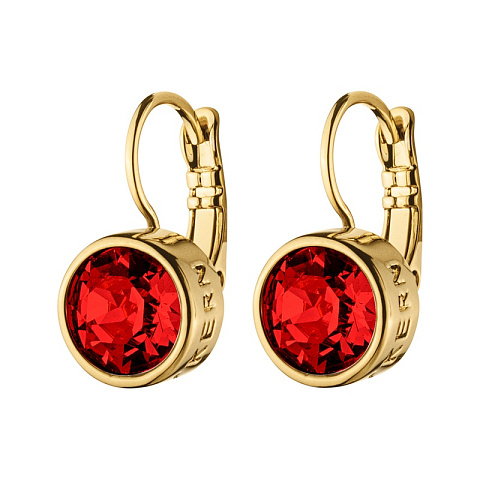 Серьги LOUISE SG RED