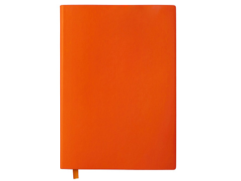 Блокнот C1 софт-тач, гибкая обложка, 128 листов, оранжевый - рис 2.