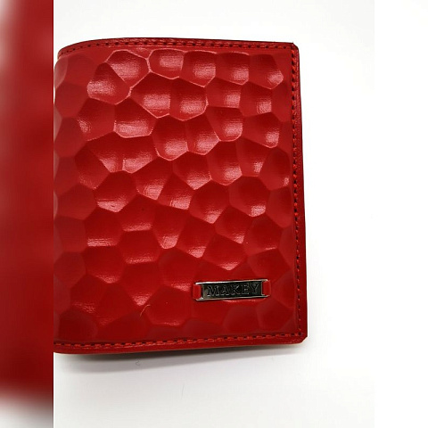 Мини-кошелёк «Каменный ритм», красный - рис 2.