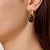 Серьги ANTONIA SG BROWN Dyrberg Kern 470147 - миниатюра - рис 4.