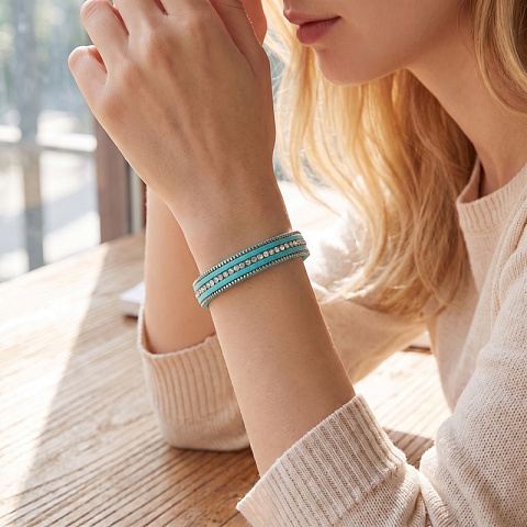 Браслет на магните Turquoise - рис 2.
