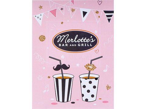 Подарочный набор с бутылкой для воды. блокнотом, ручкой и ланчбоксом, красный - рис 5.