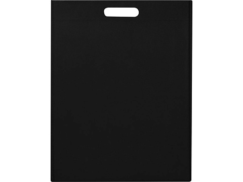 Экосил эко-сумка из нетканого материала из переработанных материалов по стандарту GRS объемом 5 л, черный - рис 3.