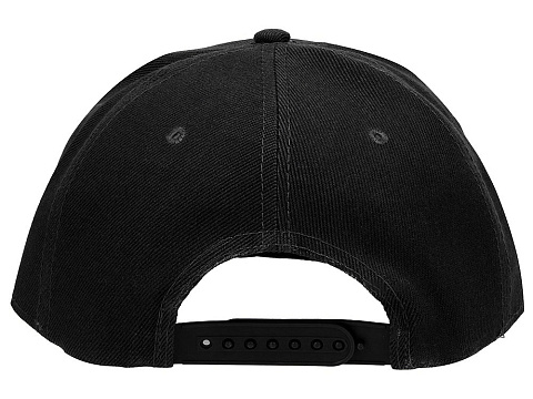 Бейсболка с прямым козырьком Los Angeles 2.0, черный/серый меланж - рис 7.