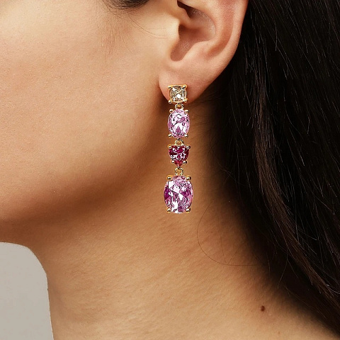 Серьги CARMEN SG ROSE Dyrberg Kern 440018 - рис 2.