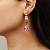 Серьги CARMEN SG ROSE Dyrberg Kern 440018 - миниатюра - рис 2.