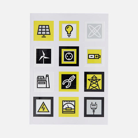 Стикерпак UV-DTF Industry, энергетика - рис 2.