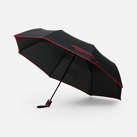 Зонт складной Edgeline, красный - рис 2.