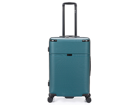 Чемодан TORBER Onego, зелёный, ABS-пластик, 69,5 х 46 х 26 см, 69 л - рис 2.