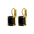 Серьги SEGIN SG BLACK Dyrberg Kern 470101 - миниатюра