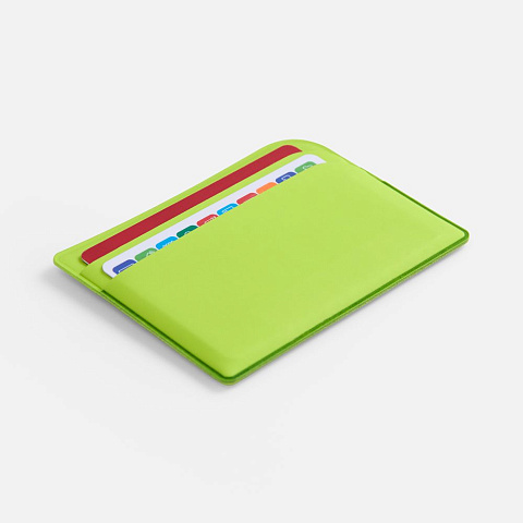 Чехол для карточек Dorset, светло-зеленый - рис 5.