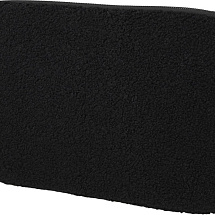 Шерпа чехол для 13-дюймового ноутбука объемом 2 л из шерпы, переработанной по стандарту GRS, черный