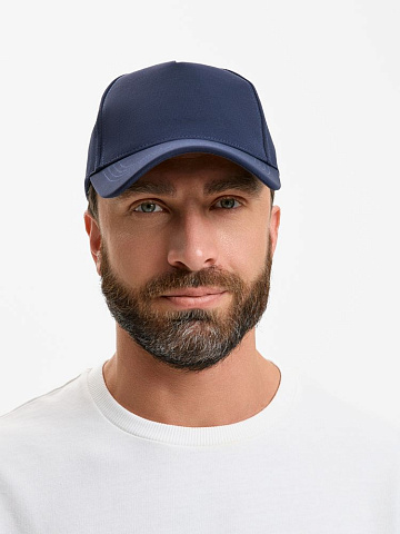 Бейсболка Yonkers, темно-синяя - рис 8.