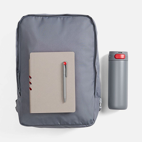 Набор Flexpen Travel, серый с красным - рис 3.