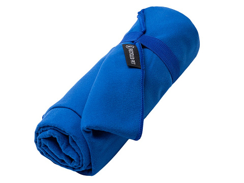 Легкое полотенце Gulpi  из микрофибры RPET с ремешком для складывания, 70*120 см, королевский синий - рис 2.