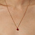 Колье ETTE SG RED Dyrberg Kern 329681 - миниатюра - рис 3.