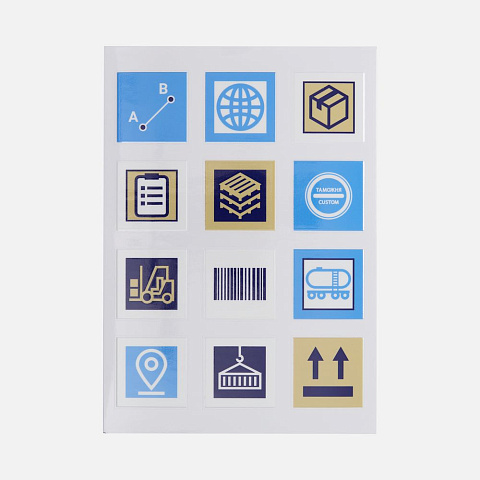 Стикерпак UV-DTF Industry, логистика - рис 2.