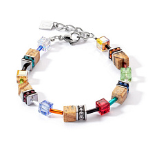 Браслет Multicolour Brown Coeur de Lion *3018/30-1511