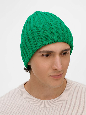 Шапка Faculty, зеленая - рис 4.