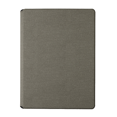 Портфолио А4 Люминари с блокнотом 20 л, серый - рис 5.