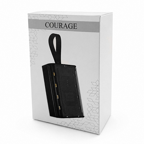 Внешний аккумулятор «Энергия света» Courage, 5000 мАч, чёрный - рис 2.