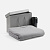 Коробка Handgrip, горизонтальная, серая - миниатюра - рис 4.