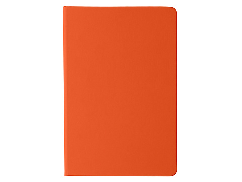 Блокнот в твердой обложке A5 Виспи 2.0 в клетку, оранжевый - рис 2.