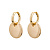 Серьги gold coin Mason ACE28333-01 G - миниатюра
