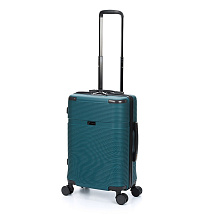 Чемодан TORBER Onego, зелёный, ABS-пластик, 59,5 х 39,5 х 24 см, 46 л