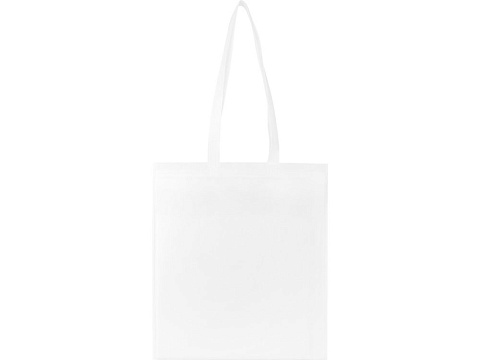 Экосил эко-сумка для конференций из нетканого материала, переработанного по стандарту GRS, объемом 6 л, белый - рис 2.