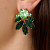 Серьги DRAGO SG GREEN Dyrberg Kern 470022 - миниатюра - рис 2.