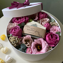 Подарочный набор с цветами "Rose"