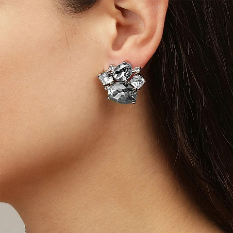 Серьги EMMA SS GREY Dyrberg Kern 450113 - рис 2.