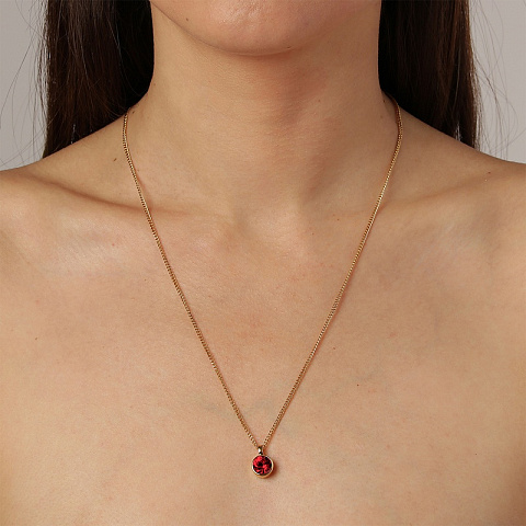 Колье ETTE SG RED Dyrberg Kern 329681 - рис 4.