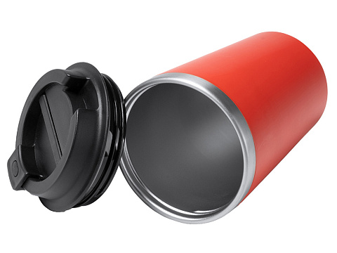 Термокружка HORAN с двойными стенками, красный - рис 4.