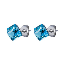 Пусеты Aquamarine Fiore Luna SWE2127/2 A S