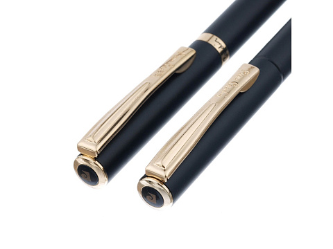 Набор Pierre Cardin PEN&PEN: ручка шариковая + роллер. Цвет - черный. Упаковка Е. - рис 7.