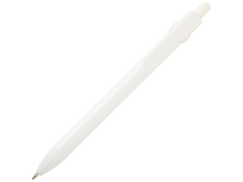 Fidget шариковая ручка из переработанной пластмассы - Белый