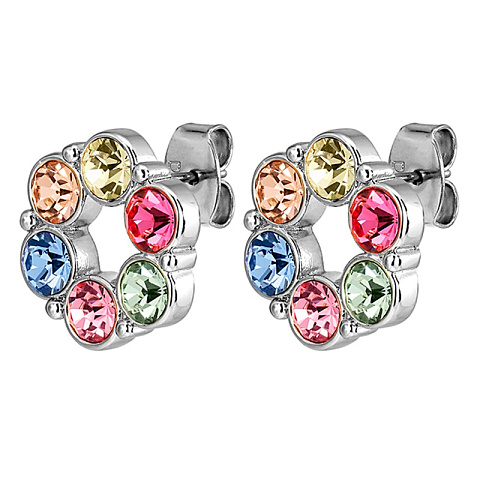 Серьги URSULA SS PASTEL MULTI Dyrberg Kern 440076 - рис 4.