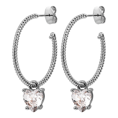 Серьги ELANA SS CRYSTAL Dyrberg Kern 480031 - рис 4.