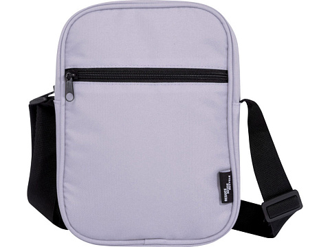 Байрон сумка через плечо из переработанных материалов по стандарту GRS объемом 2 л - Лиловый - рис 2.