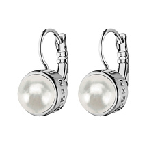 Серьги LOUISE SS WHITE PEARL