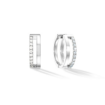 Серьги Crystal-Silver Coeur de Lion 0136/21-1817