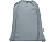 Oregon Blend сумка на шнурке из переработанного материала сертифицированного согласно GRS, плотностью 140 г/м², объемом 5 л - Серый - миниатюра - рис 2.